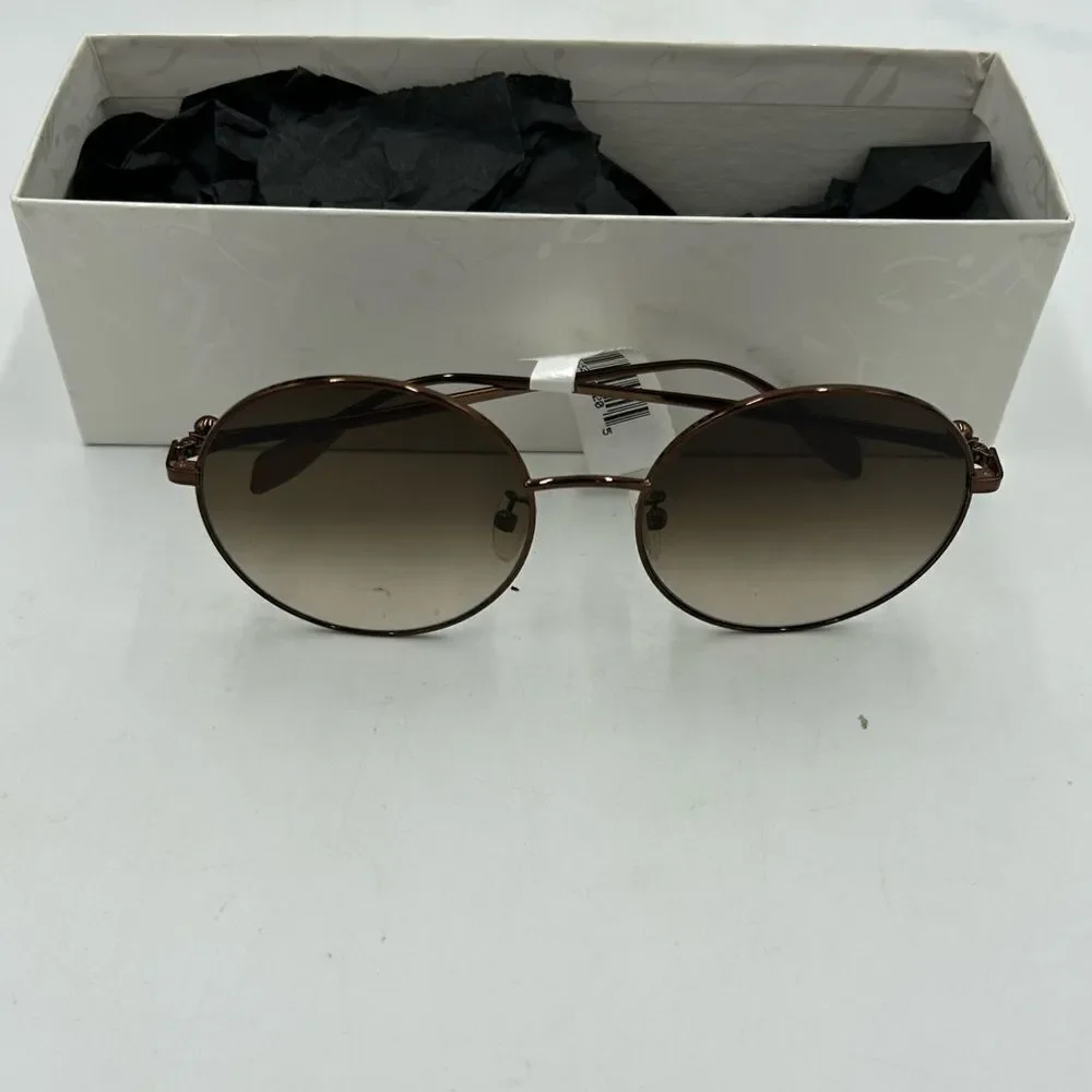 Women’s Alexander McQueen round sunglasses made in Italy